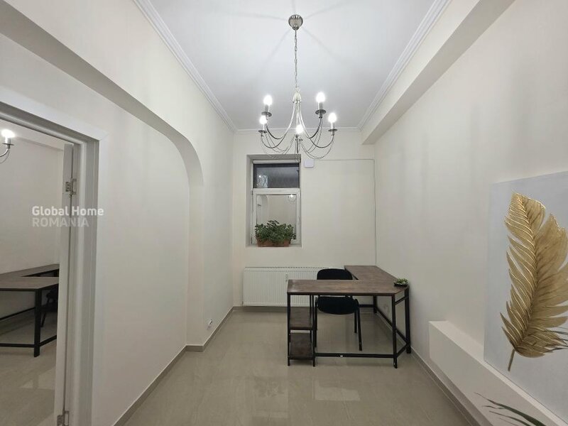 Lascar Catargiu 23, ultracentral, 2 rooms office, storage, terrace,