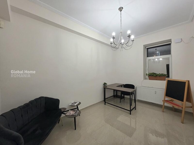 Lascar Catargiu 23, ultracentral, 2 rooms office, storage, terrace,